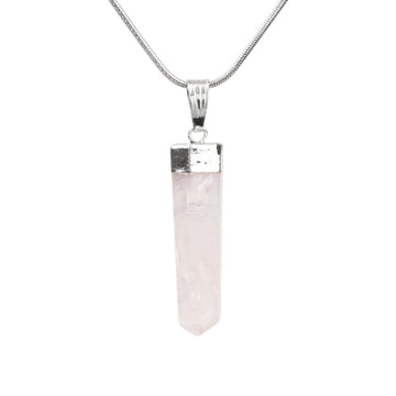 Rose Quartz Point Pendant